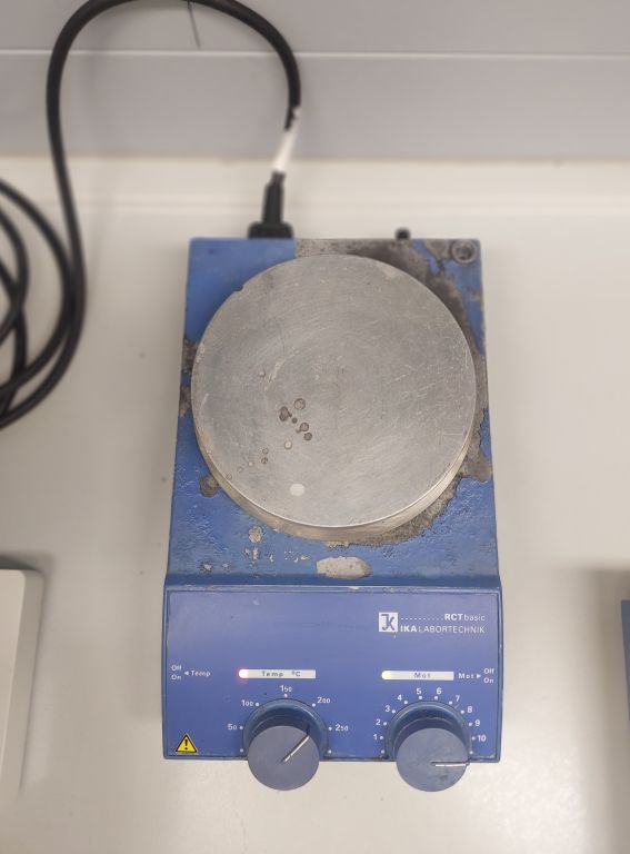 IKA RCT Basic Magnetrührer analog, mit Magnetrührstäben
