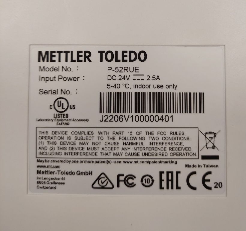 Mettler Toledo P-52RUE Drucker