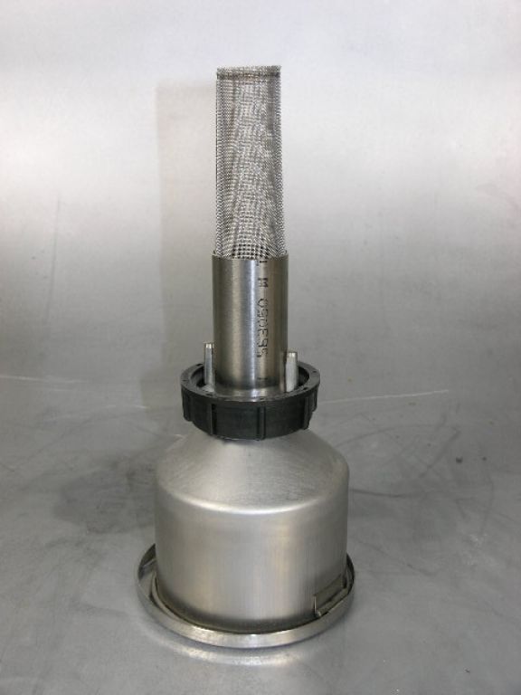 New Denios Steelfunnel with Sieve