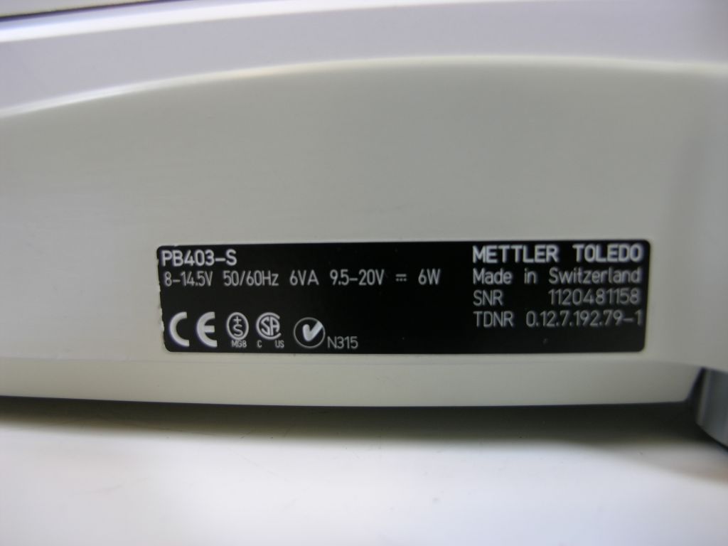 Mettler Toledo PB403-S Präzisionswaage