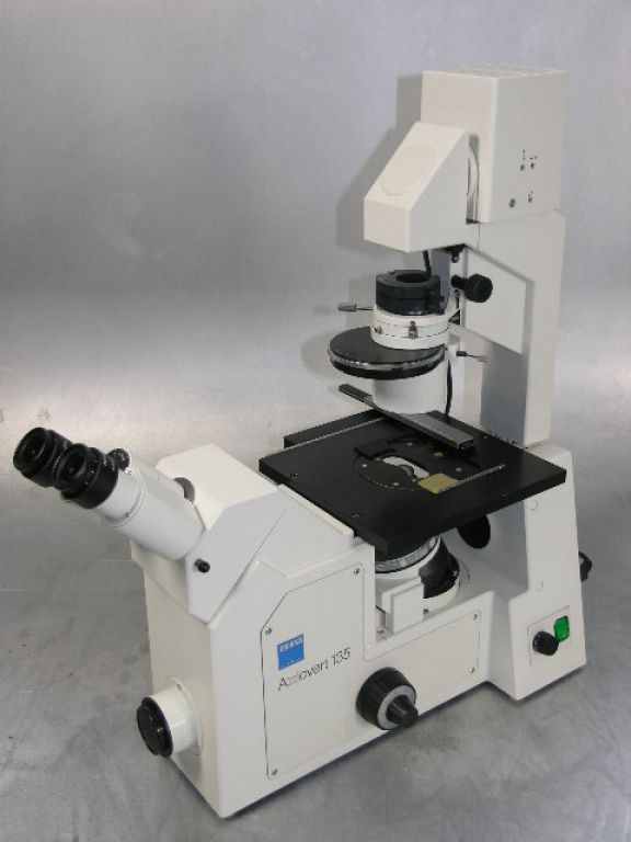 Zeiss Axiovert 135 inverted Phasecontrast Microscope