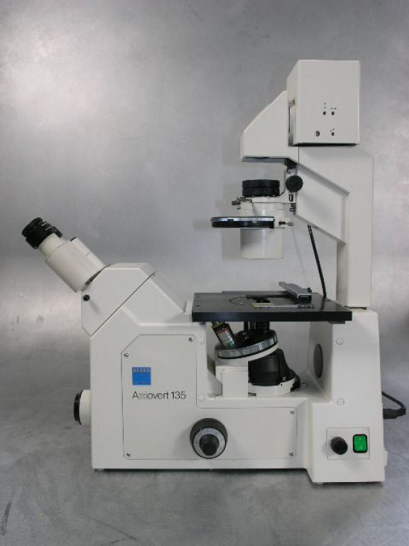 Zeiss Axiovert 135 inverted Phasecontrast Microscope