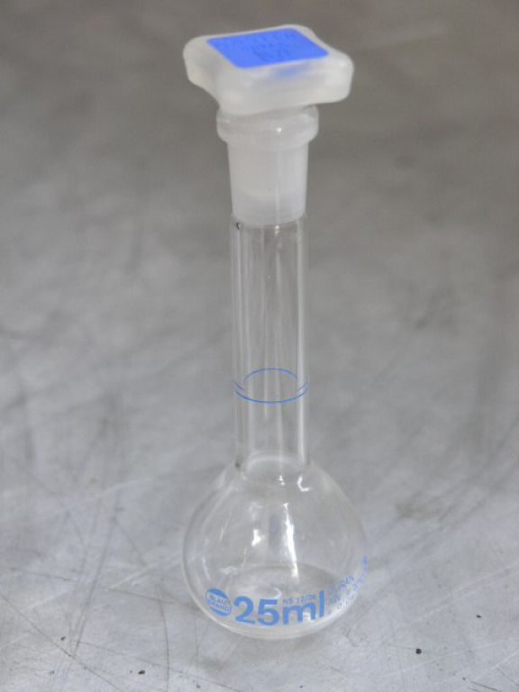 Volumetric Flask 25ml Blaubrand