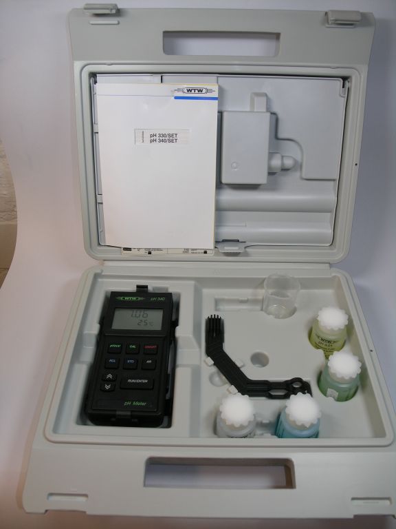 WTW 340- pH & ORP Meter in Case  / Interface