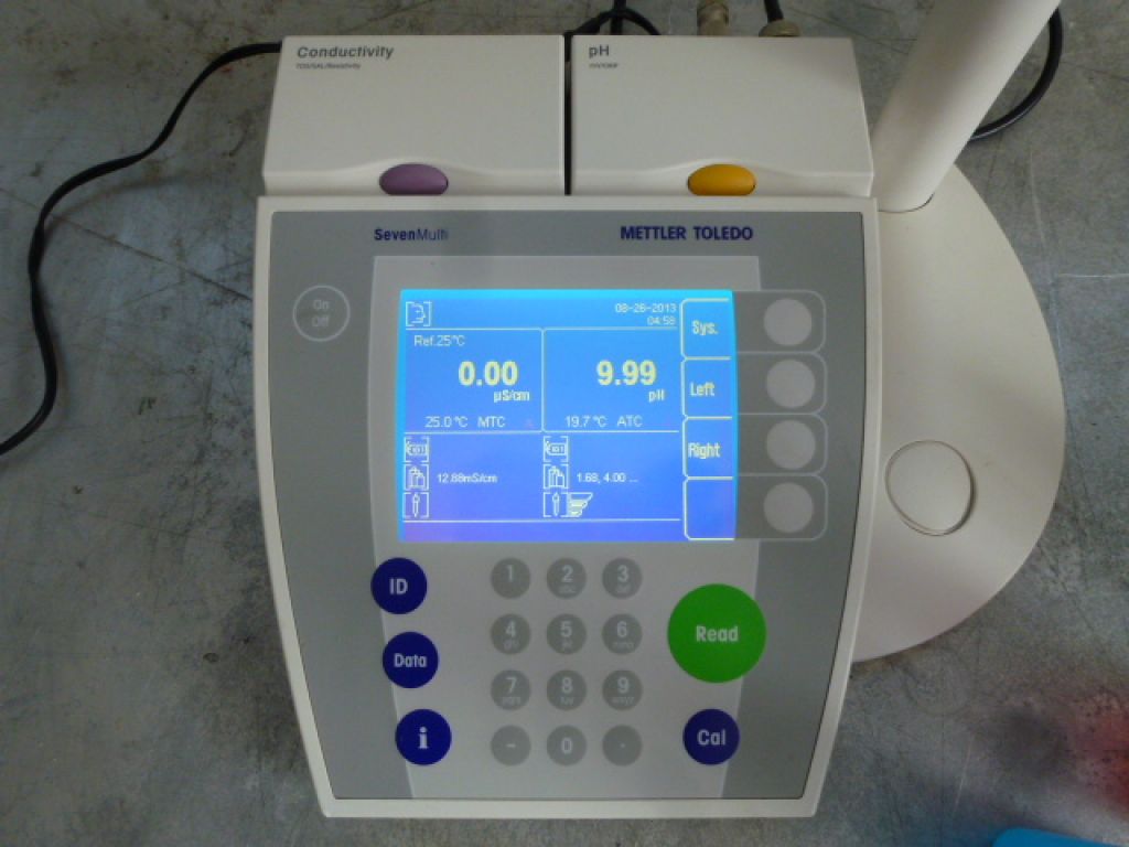 Mettler Seven Multi S47 Dual Channel ph / Cond Meter