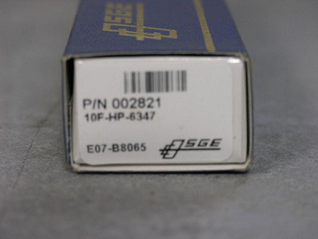 SGE Syringe10F-HP-6347 P/N 002821 NEW