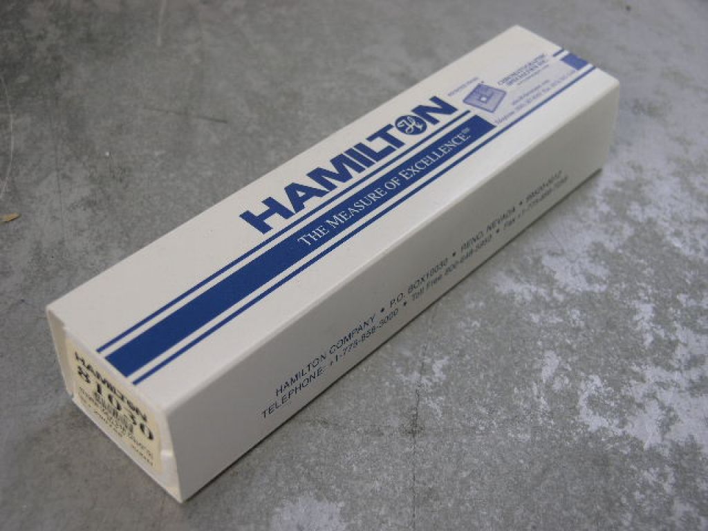 Hamilton Syringe 1710 RN P/N 81030