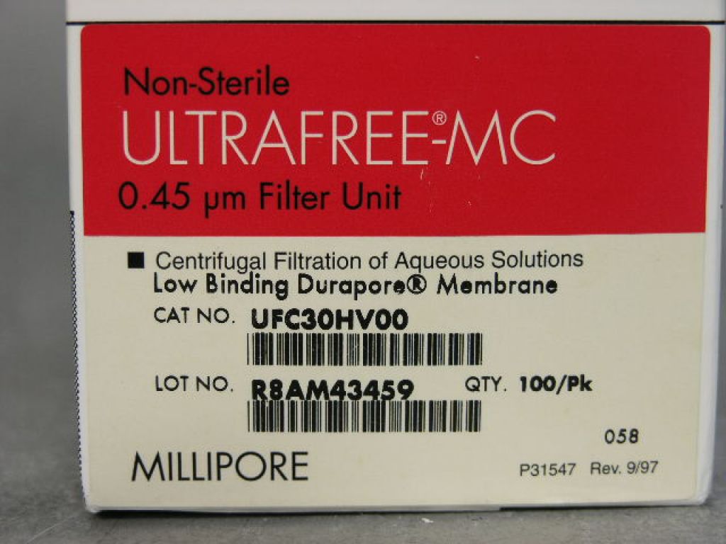 Millipore Ultrafree-MC 0.45µm Red