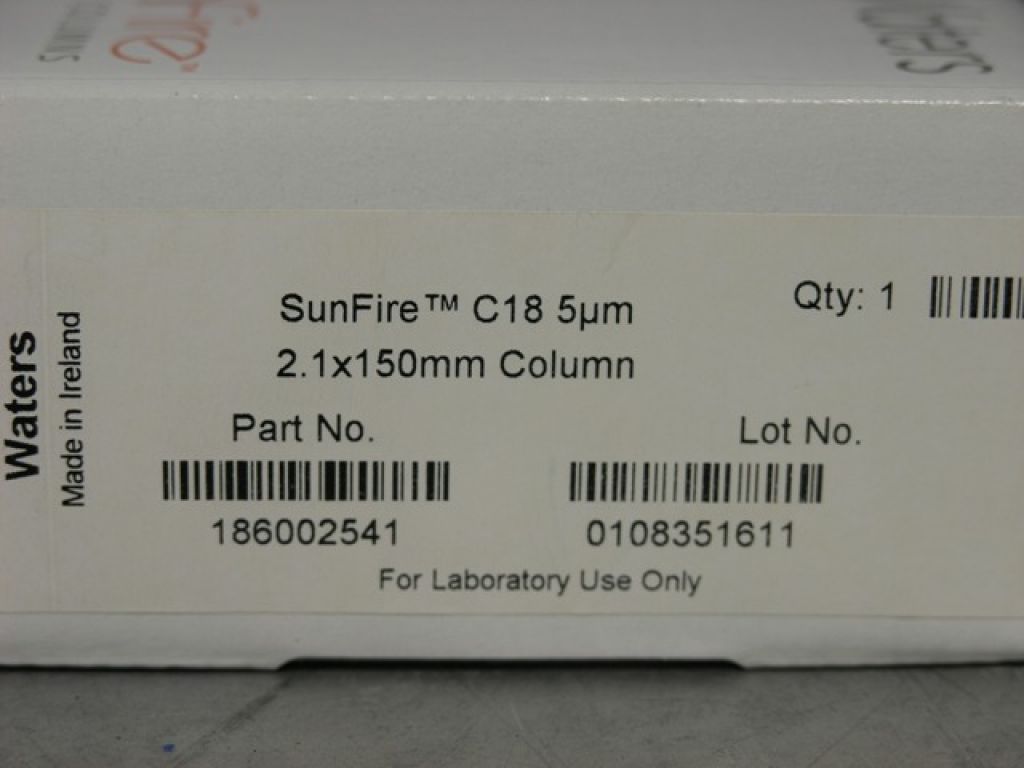 HPLC Column Waters SunFire 186002541 NEW