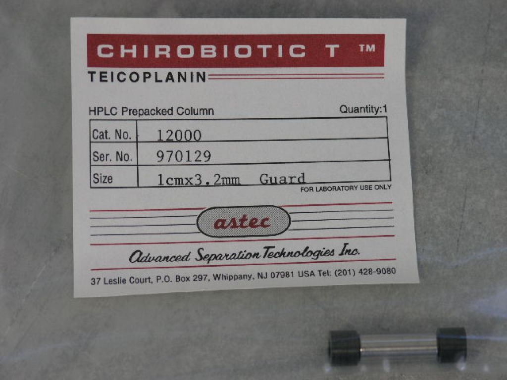 HPLC Guard Column Astec Chirobiotic T 12000