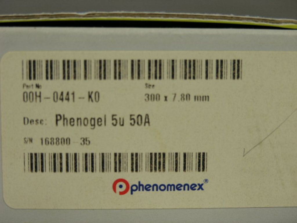 HPLC Säule Phenomenex Phenogel 00H-0441-K0 NEU