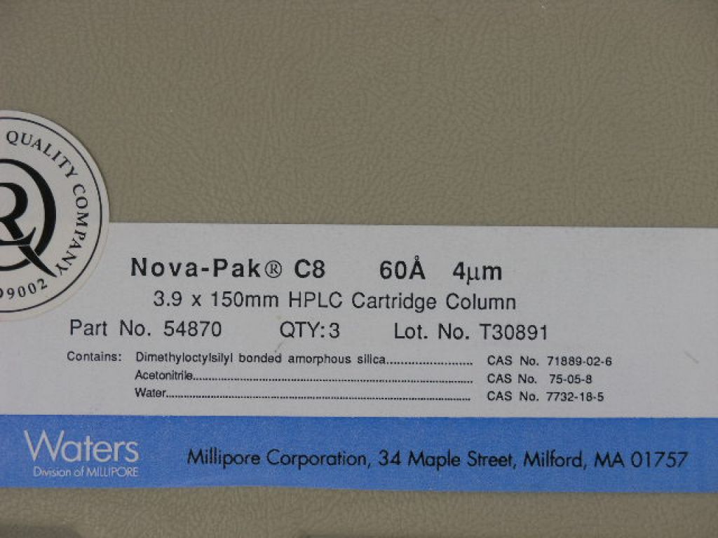 HPLC Column Waters Nova-Pak C8 36985