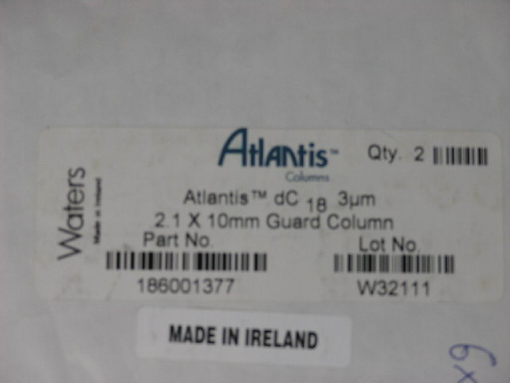 HPLC Gurad Column Waters Atlantis dC18 186001377 NEW