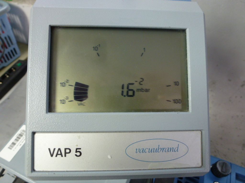 Vacuubrand PC 8 with RC 5 Chemistry Vacuum Hybrid Pump