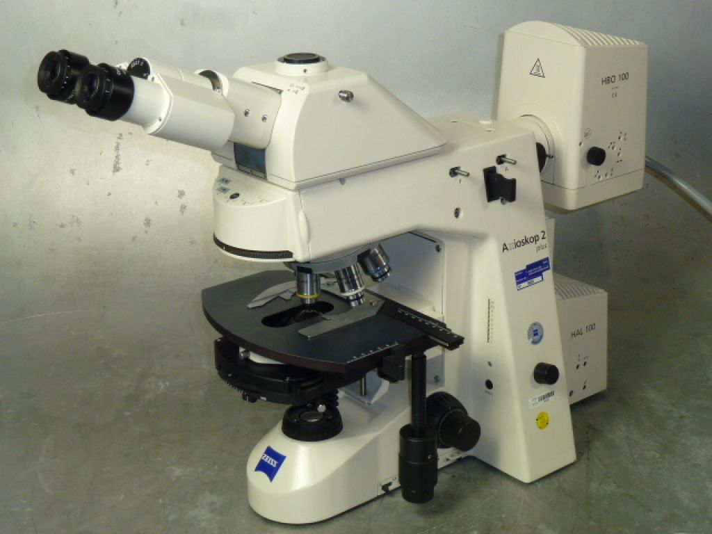 Zeiss Axioplan 2 plus with Fluorescence