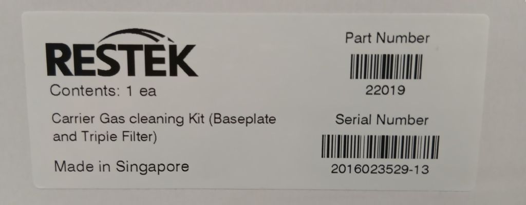 Restek Super Clean Carrier Gas Cleaning Kit