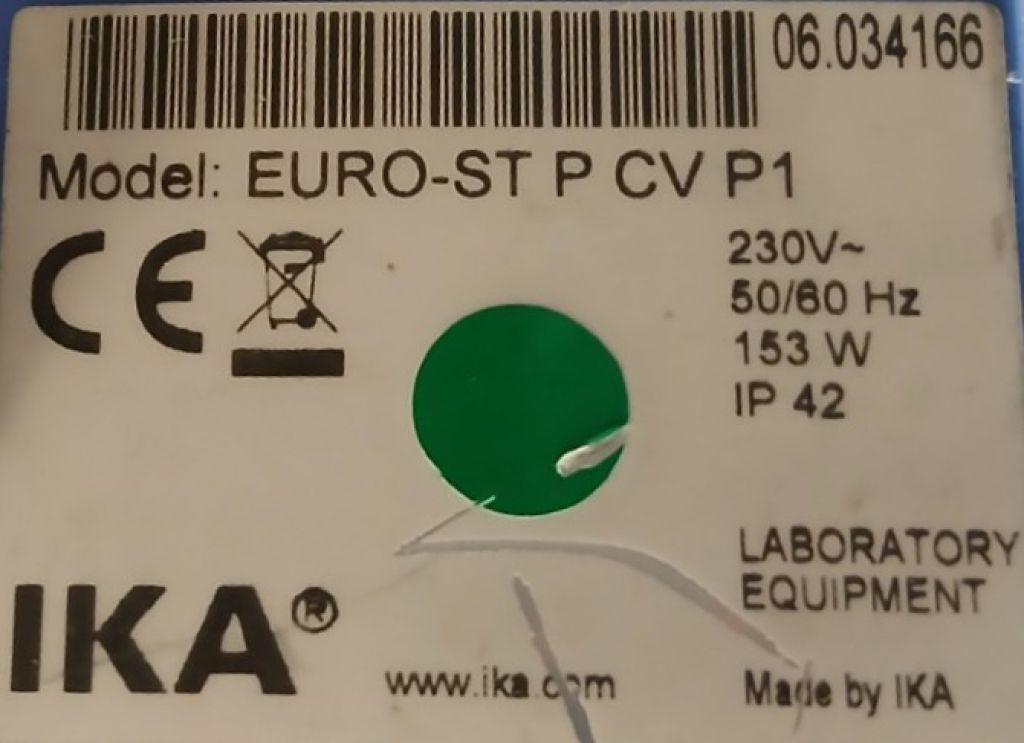 EUROSTAR power control-visc P1 Präzisionsrührwerk