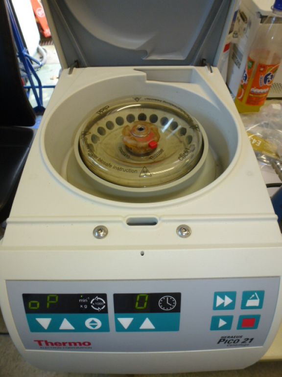 Heraeus Pico 21 Centrifuge with Rotor 24×1,5/2 Click Seal Lid