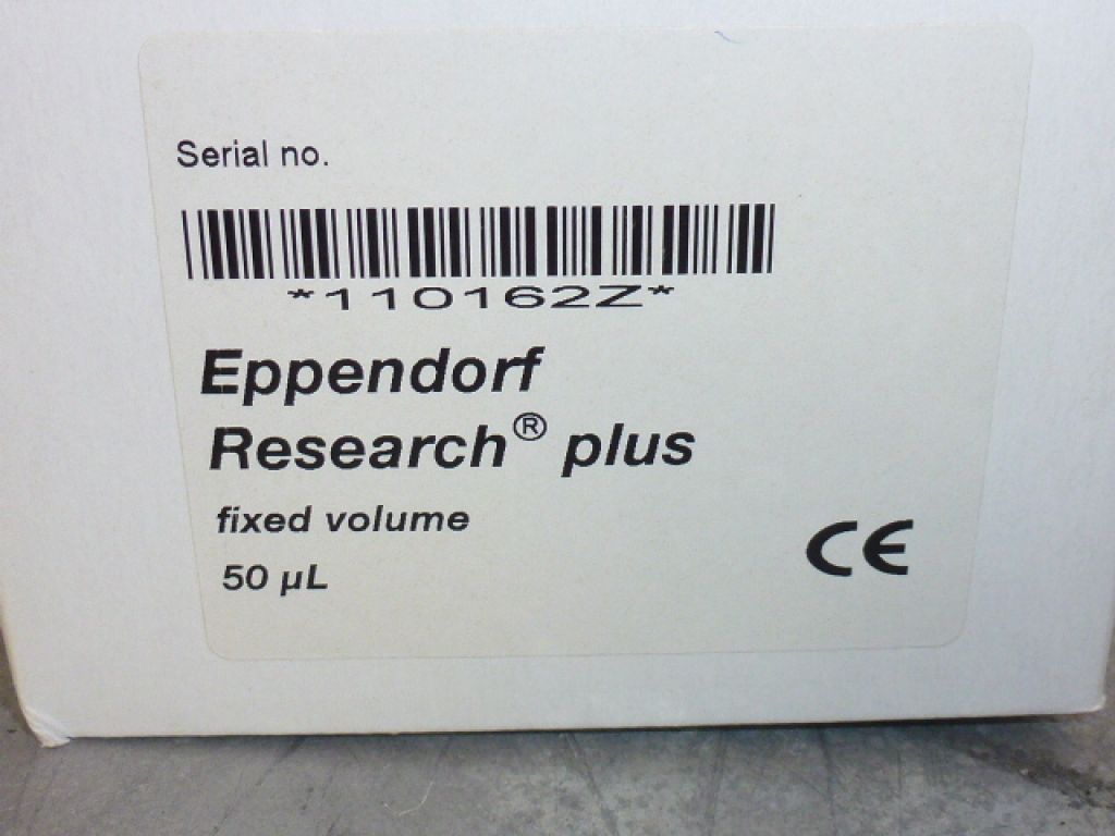 Eppendorf Research plus 50µl Fix Pipet  New