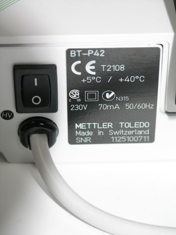 Mettler Toledo BT-P42 Bluetooth Printer for XS / XP Balances