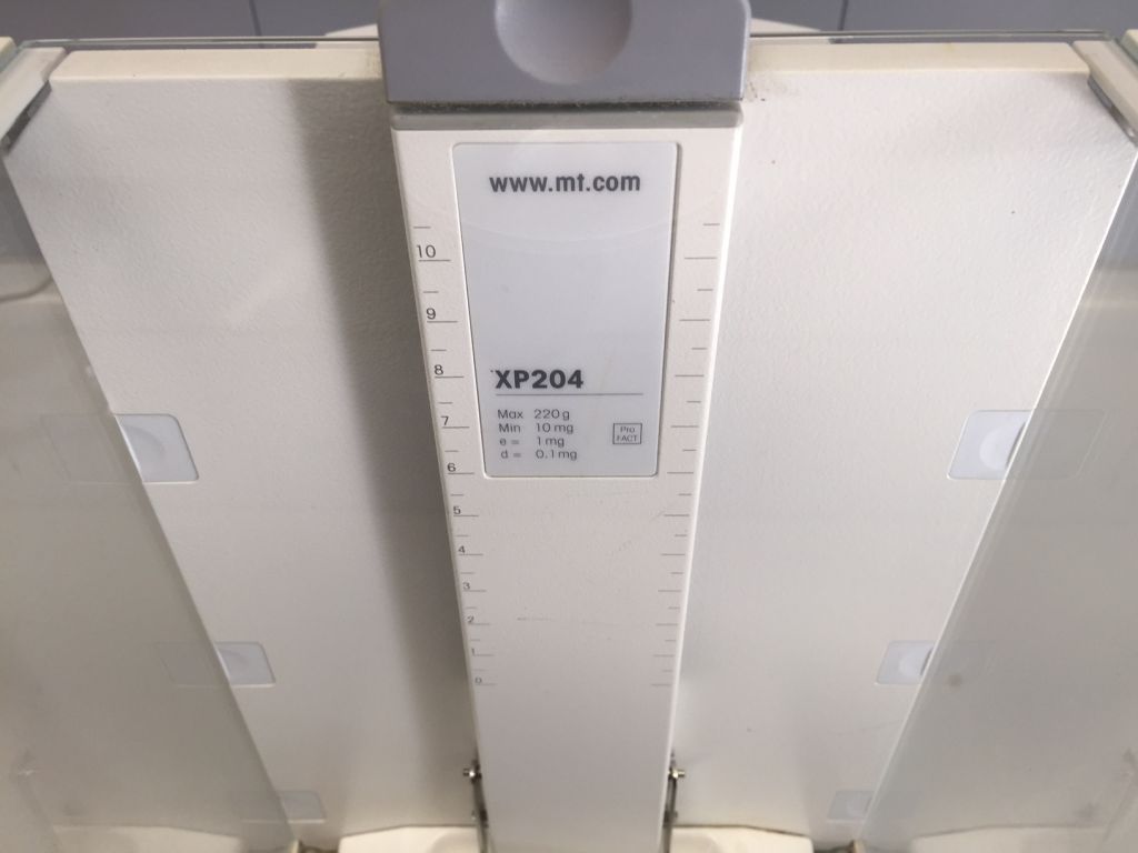 Mettler XP204 Analysenwaage der Spitzenklasse