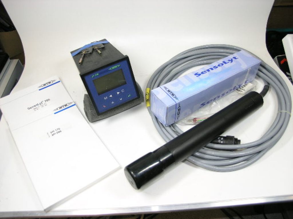 WTW pH 296 Quadroline pH Meter with SensoLyt 700 Probe