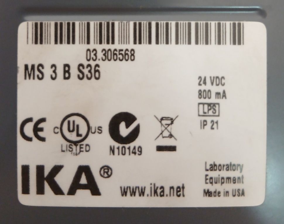 IKA MS 3 Basic S36 Labor-Vortexmischer