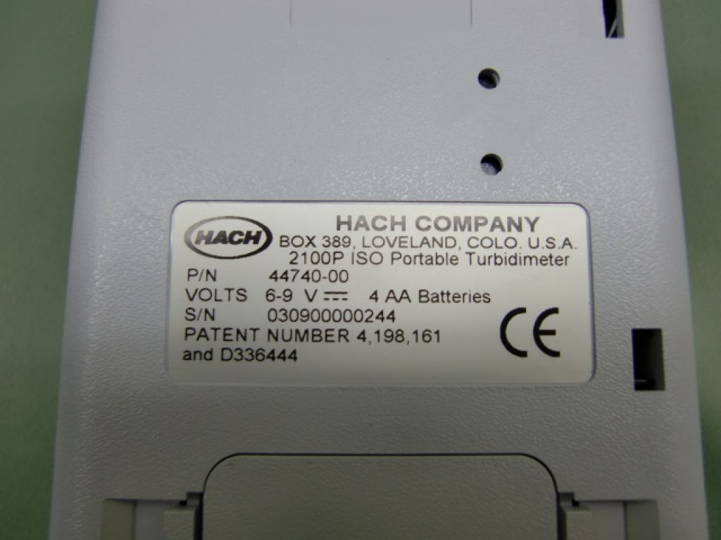 labstuff.eu HACH 2100P ISO portable turbidity meter