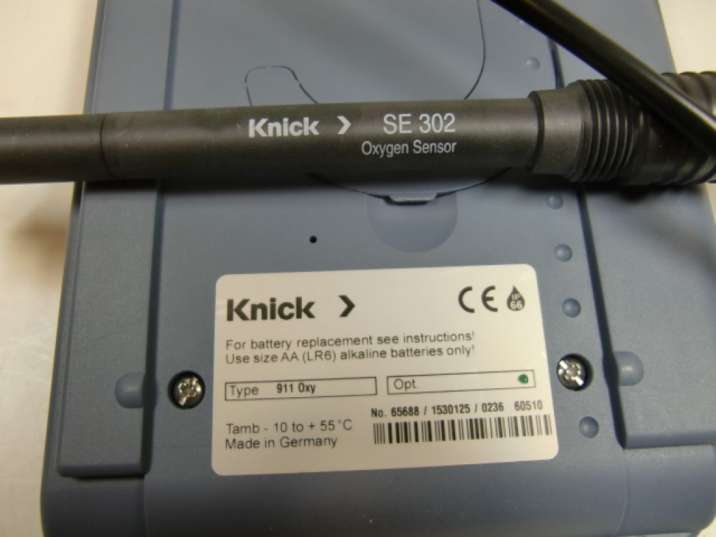 Knick Portamess® 911 Oxy mit Knick Sauerstoffsensor SE 302