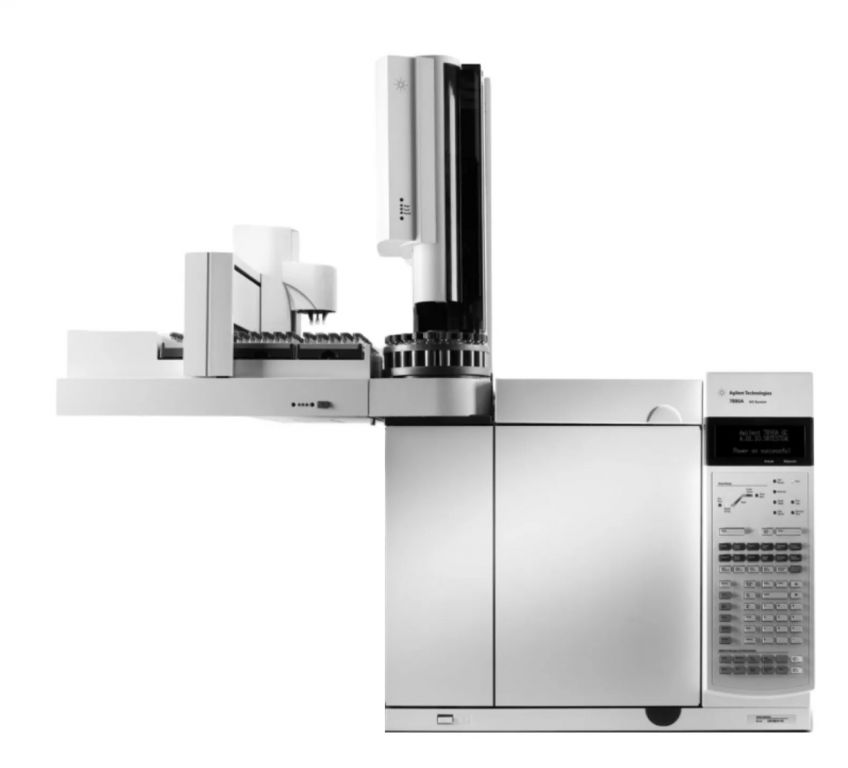 Agilent Gaschromatograph 7890A 2x FID and 2x S/SSL with Agilent 7693 Autosampler (G4513A) with 150 Sample Tray (G4514A)