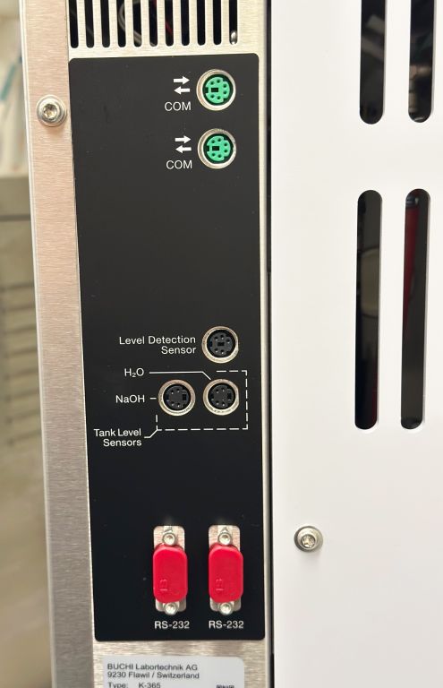Büchi EasyKjel Wasserdampfdestillationseinheit für Kjeldahl-Stickstoff, gesamter flüchtiger basischer Stickstoff, Nitrat, Nitrit, Alkohol