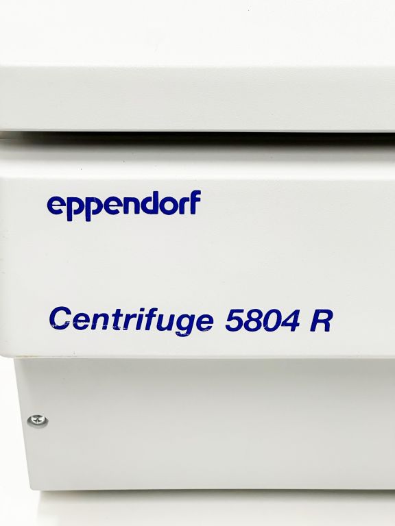 Eppendorf 5804R refrigderated with F 36-5-38 Fixed Angle Rotor 6x85ml