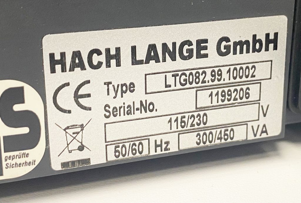 Hach Lange LT200 Thermostat 1 Block (9x13/2x20