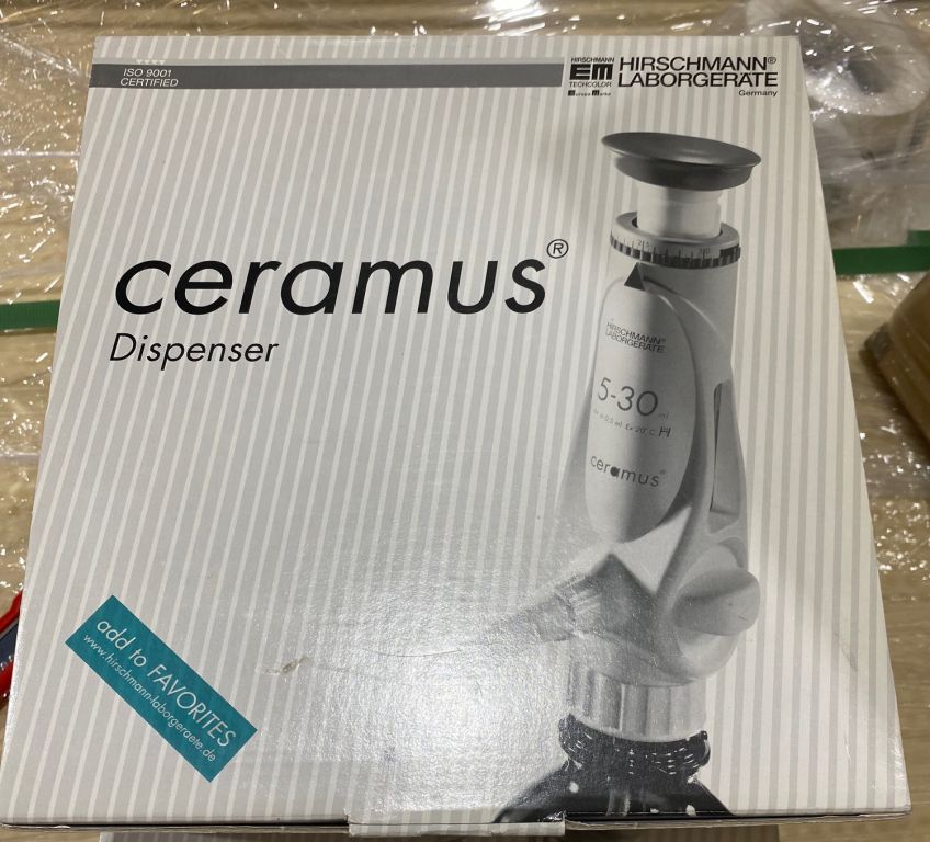 Hirschmann Ceramus Dispenser 2-10 ml NEW