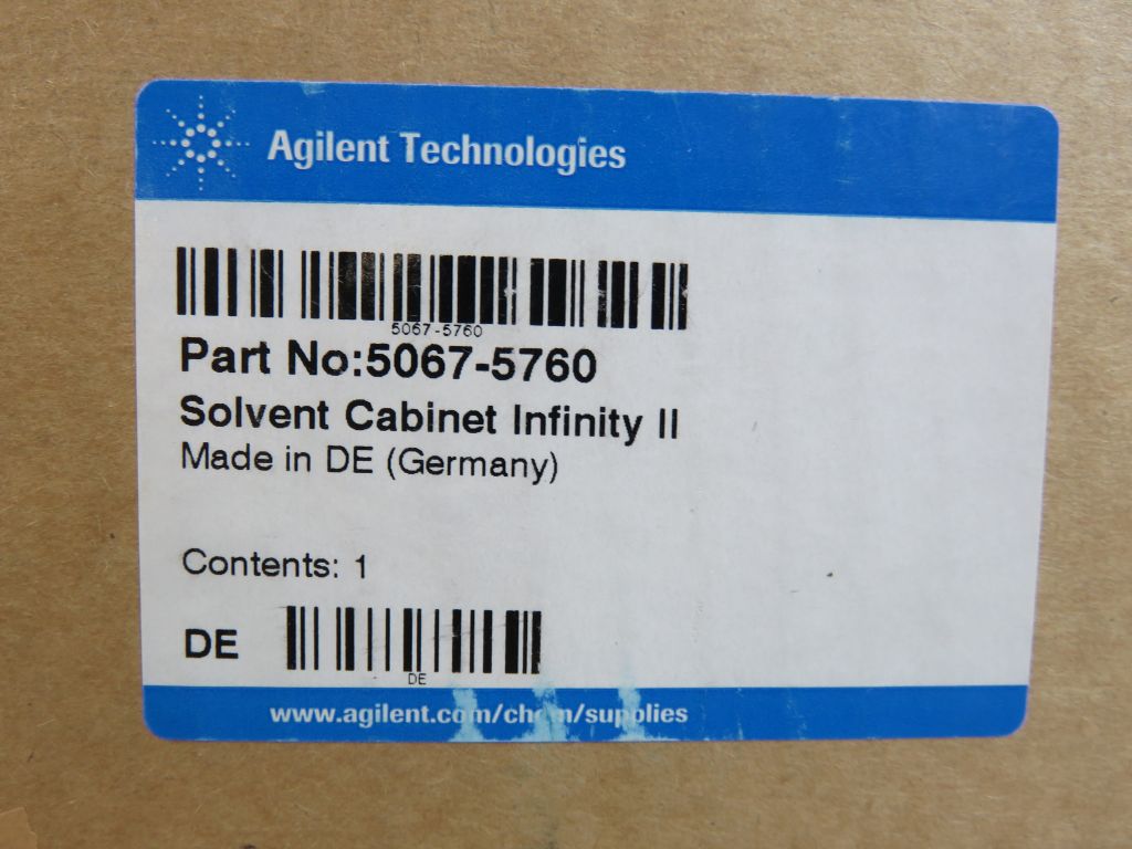 Agilent 5067-5760 Solvent Cabinet Infinity II