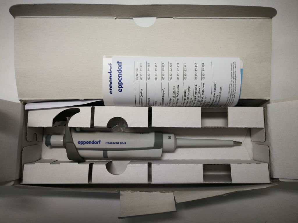 Eppendorf Research plus 10µl Fix Pipet  New