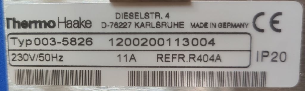 Haake C40P Umwälzthermostat -40°...150°C