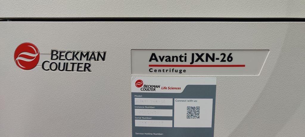 Beckman Avanti JXN-26, built in 2022