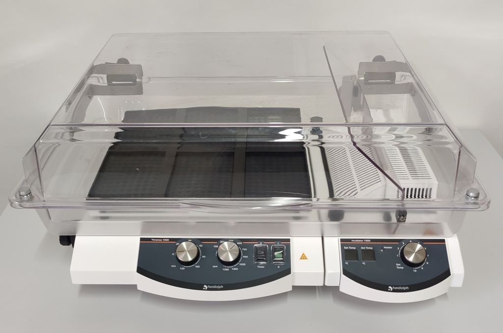 Heidolph Titramax Package with Incubator and Hood