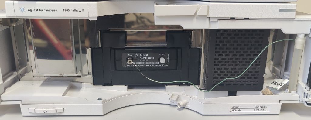 Agilent 1260 Infinity II HPLC Complete System with Quat, Degasser, Vialsampler, TCC, DAD