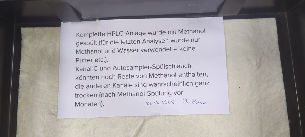 Agilent 1260 Infinity II HPLC Complete System with Quat, Degasser, Vialsampler, TCC, DAD