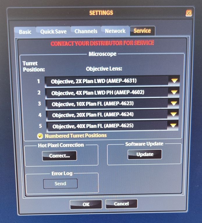 AMG EVOS fl – Fluoreszenzmikroskop