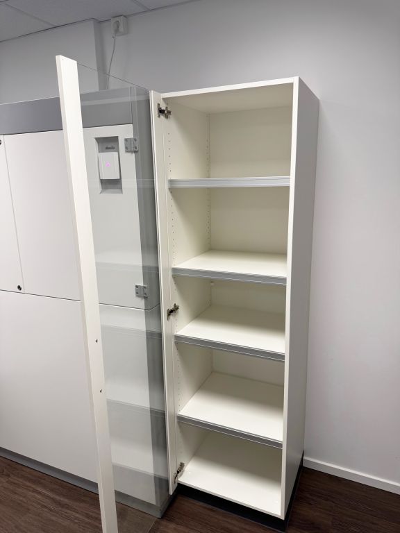 Waldner Scala Hochschrank mit Glastür, 200x60x60