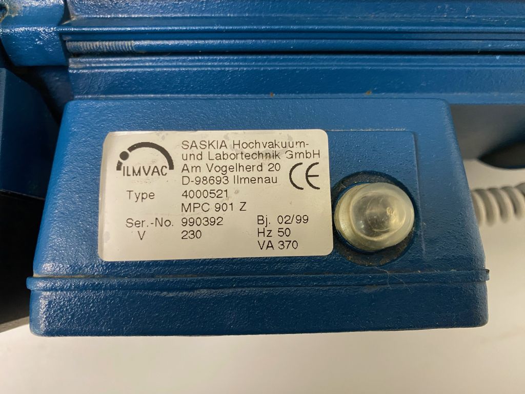 Ilmvac Diaphragm pumps 4-headed MPC 901 Z <8mbar