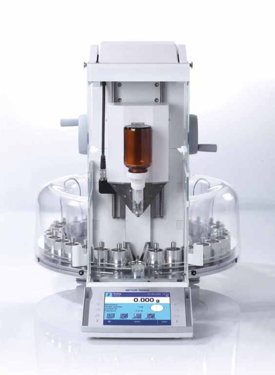 Mettler Quantos QB1 Powder Dispenser with QS30 Sampler