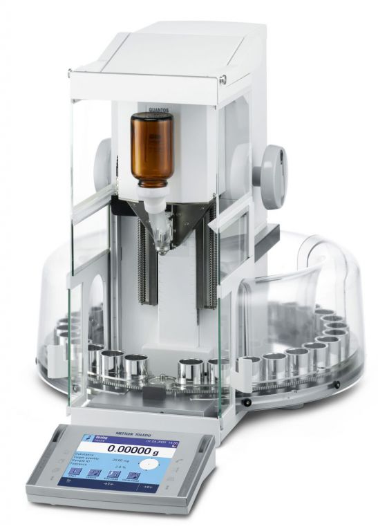 Mettler Quantos QB1 Powder Dispenser with QS30 Sampler