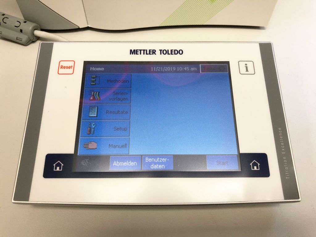 Mettler Toledo Excellence Titrator T50 with two Burettes, OQ Documents,  Compact Stirrer, ph Probe