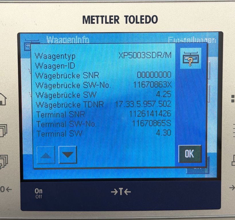 Mettler XP5003S Delta Range /M  Precision Balance  5100g , d= 1/10mg