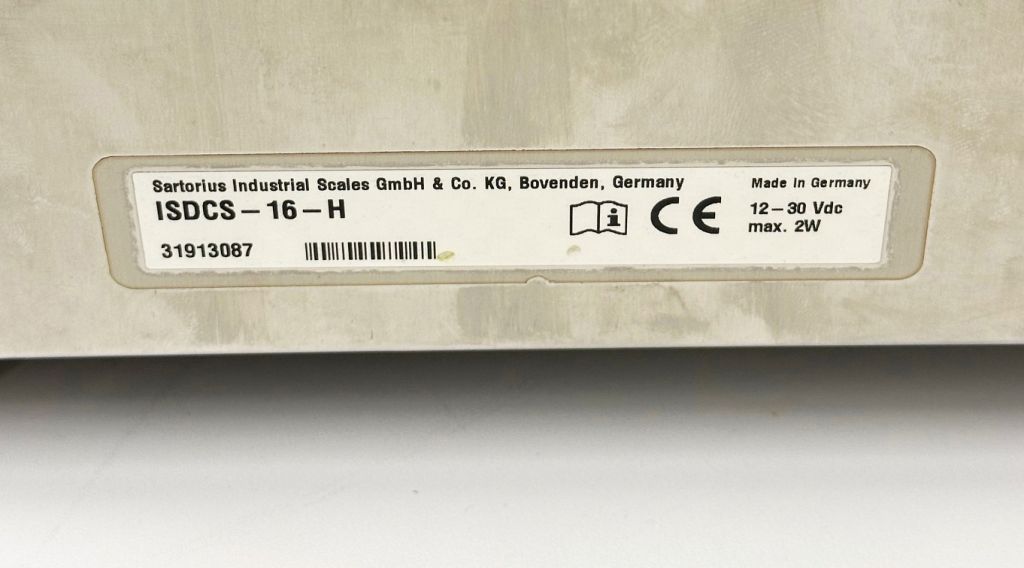 Minebea Intec Präzisionwaage ISDCS-16-H mit CAIS1 Terminal / 16kg -- 0,1g / RS232  IP65