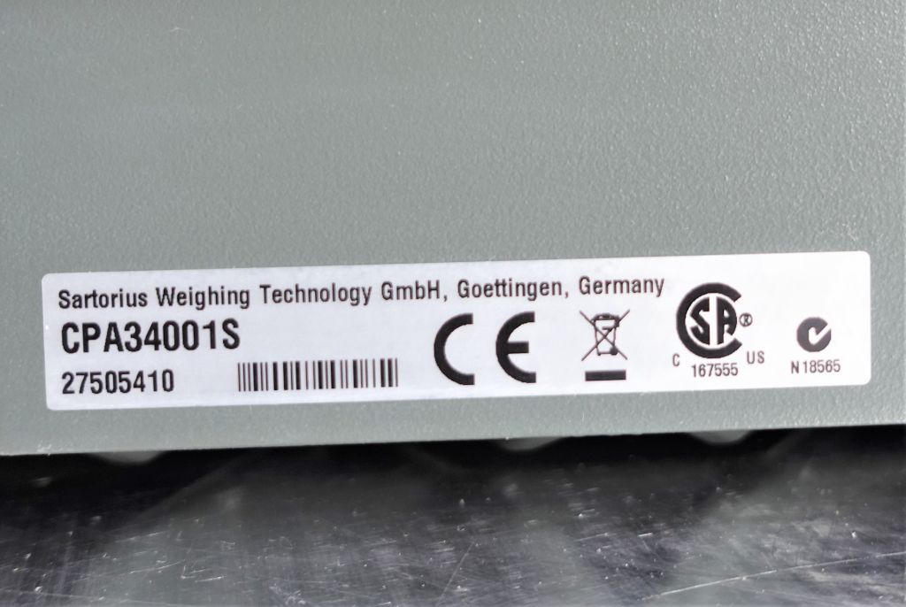 Sartorius CPA34001S Präzisionswaage 34kg mit 0,1g